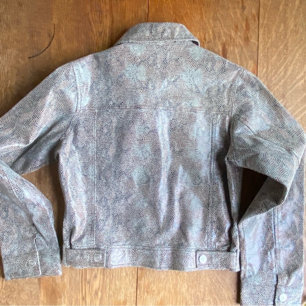 Necessary Objects Brown Leather Jacket - image 8